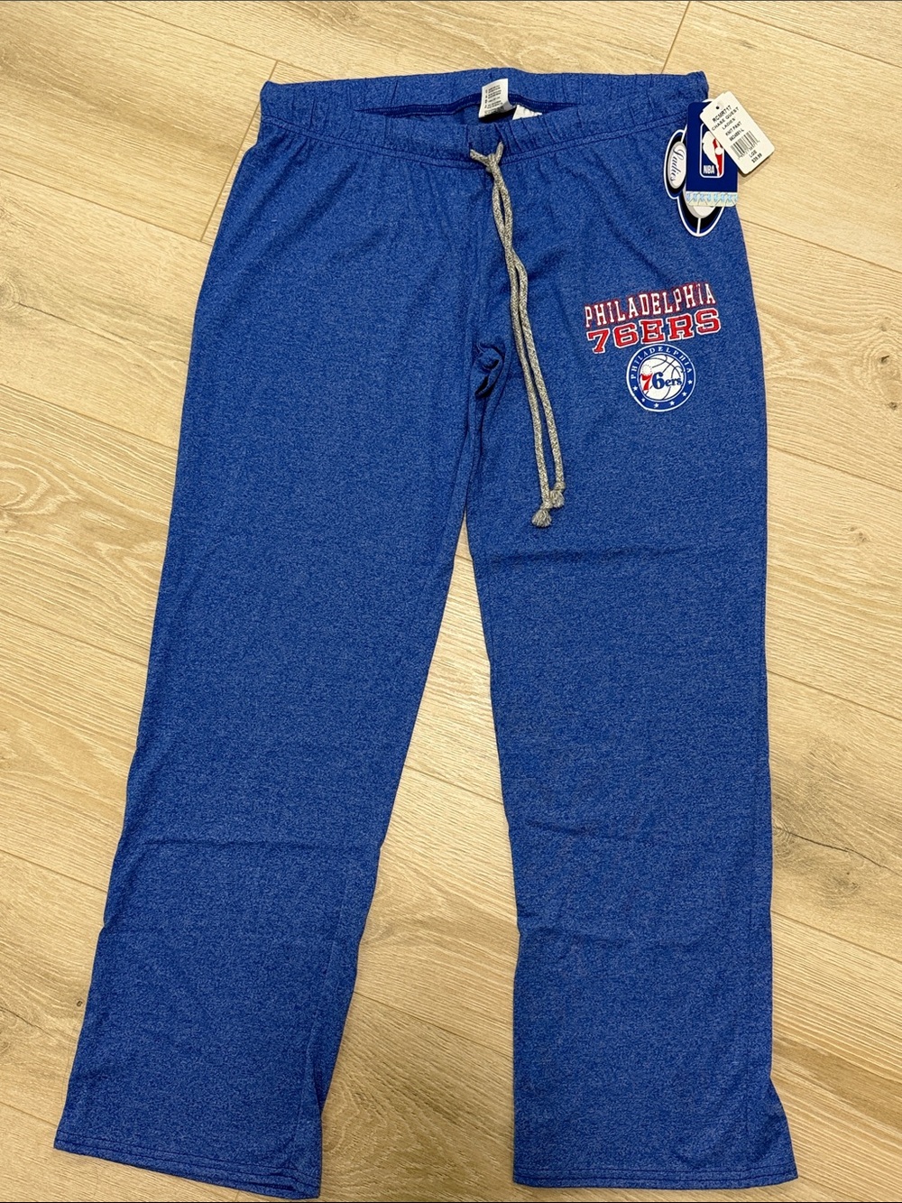 NBA Royal Blue Ladies Knit Pants with Team Tag